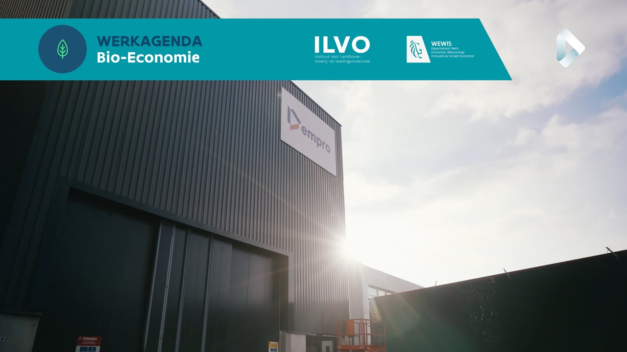 Beeld uit de film over circulaire eiwitproductie bij Empro